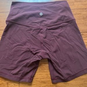 Lululemon Align 6” Shorts Cassis